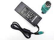 EDAC 90W Charger, UK Genuine EDAC EA11001A-120 AC Adapter 12v 7.5A 90W Power Supply 4 Pin