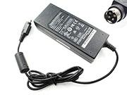 EDAC 72W Charger, UK Genuine EDAC EA10723B-240 AC Adapter 24v 3.0A 72W Power Supply With 4 Pin