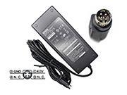 EPSON 42V 1.38A AC Adapter, UK Genuine EPSON 42V 1.38A M248A Power Supply Adapter 4pin For EPSON C3500