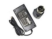FDL 48W Charger, UK Genuine FDL FDL1204A AC / DC Adapter 24v 2A 48W Power Supply Round With 3 Pins