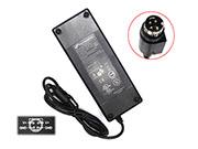 FSP 120W Charger, UK Genuine FSP Group FSP120-AFB 48V 2.5A 120W Round With 4 Pins Power Adapter