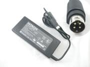HITACHI 60W Charger, UK HITACHI ADP-60WB AC Adapter 12V5A Round With 4 Pin 60W Power Supply