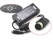 HJC 60W Charger, UK Switching Power Adapter 12V 5A For HJC HASU12FB 60W 4PIN