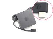 HP 45W Charger, UK Genuine HP TPN-CA02 Ac Adapter 15V 3A 45W Type C Power Charger
