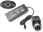 LISHIN  24v 5.42A ac adapter, United Kingdom Genuine LISHIN 0227B24130 130W Power Supply AC Adapter for LCD LED TV