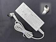 LG 19V 1.3A AC Adapter, UK Genuine White LG ADS-40SG-19-3 19025G AC Adapter 19.0v 1.3A 24.7W Switching Adapter