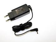 LG  19v 2.1A ac adapter, United Kingdom EU LG 19V 2.1A LCAP48-BK Ac Adapter 40W Power Supply Small tip