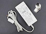 LG 19V 2.1A AC Adapter, UK Genuine White LG 19v 2.1A Power Supply LCAP21C AC Adapter For M24520 28LM520S