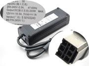 MICROSOFT 203W Charger, UK Genuine AC Brick Adapter DPSN-168CB-1A For MICROSOFT XBOX 360 Console 12V 16.5A 203W, 200-240V