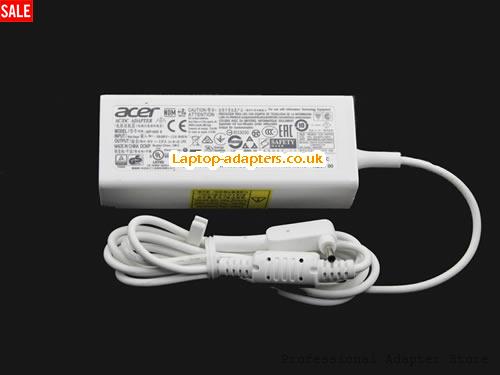  Image 3 for UK Genuine N13-045N2A Adapter Charger for ACER TMP236 TMP236-M-547R Aspire V3 V3-331 V3-371 Series White Laptop Adapter Charger -- ACER19V2.37A45W-3.0x1.0mm-W 