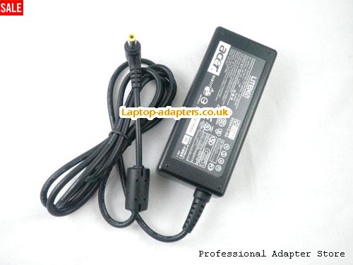  Image 1 for UK Laptop Charger Power Supply for ACER TRAVEL MATE R34107 5735 5720 TRAVEL MATE series AC Adapter -- ACER19V3.42A65W-5.5x2.5mm-RIGHT-ANGEL 