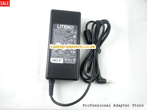  Image 3 for UK 19V Laptop Power Supply Charger for ACER 5630EZ 7630G ASPIRE 3610 EXTENSA EX5210 TRAVELMATE 3230 5710G -- ACER19V4.74A90W-5.5x1.7mm-RIGHT-ANGEL 