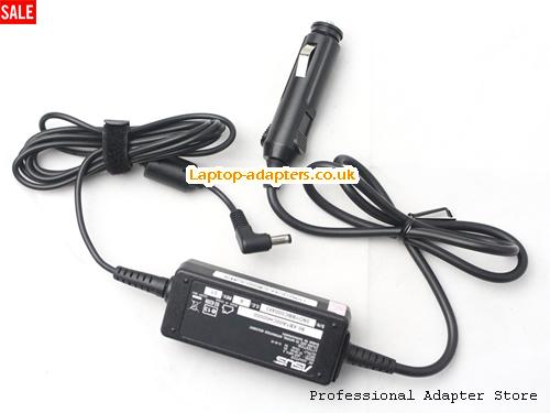  Image 1 for UK £16.82 ASUS Car Charger for EEE PC 900 900HA 1000 1000H 1002HA 12V 3A DC 