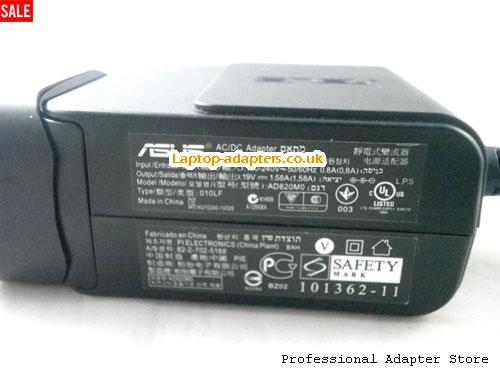  Image 3 for UK £18.00 Genuine ASUS ad820m0 Adapter for ASUS EEE PC X101CH 1015B R011PX 1225B Laptop 40W Charger 