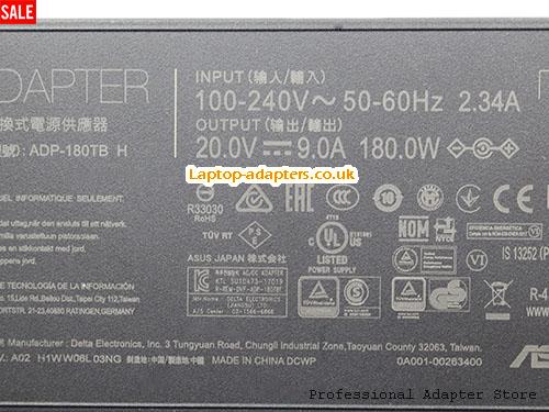  Image 2 for UK £29.57 Genuine Asus ADP-180TB H Ac Adapter 20V 9A 180W Power Supply 