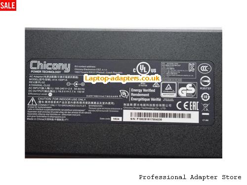  Image 2 for UK £25.76 Genuine Chicony 19.5v 7.7A Ac Adapter power supply A14-150P1A 