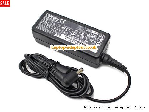  Image 2 for UK Genuine Chicony A13-040N3A AC Adapter U/N A040R074L 19v 2.1A Power Supply with 4.0x1.7mm Tip -- CHICONY19V2.1A40W-4.0x1.7mm 