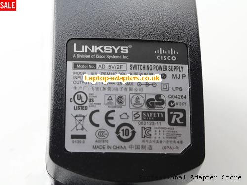  Image 4 for UK £12.19 Genuine PSM11R-050 Linksys power supply for Linksys SPA1001 SPA2002 SPA2100 SPA2102 SPA3000 SPA3102 PAP2 PAP2T SPA942 Analog VoIP 