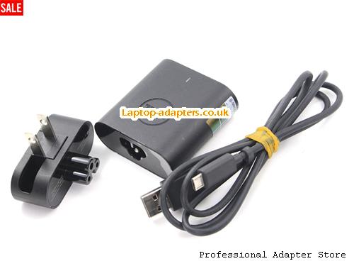  Image 3 for UK £46.03 Genuine Dell VENUE 7 8 11 PRO VENUE Tablet Power Adapter HA24NM130 with USB Cable 