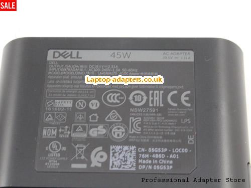  Image 4 for UK £18.90 Portable Dell LA45NM170 ac adapter 7.4x5.0mm tip for LATITUDE XT Series 