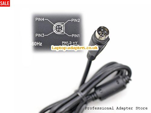  Image 5 for UK £50.34 Genuine Delta MDS-150AAS12B AC/DC Medical Adapter 12v 10A 120W Power Supply Round with 4 Pins 
