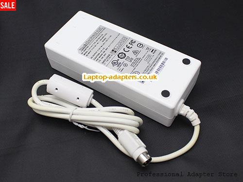  Image 2 for UK £26.43 Genuine white Edac EA11001A-120 AC Adapter 12v 7.5A 90W Round with 4 Pins Power Supply 