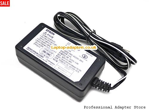  Image 2 for UK £13.69 Genuine A110E Ac Adapter for Epson DC 24v 0.8A, Input 220V 2035979-02 