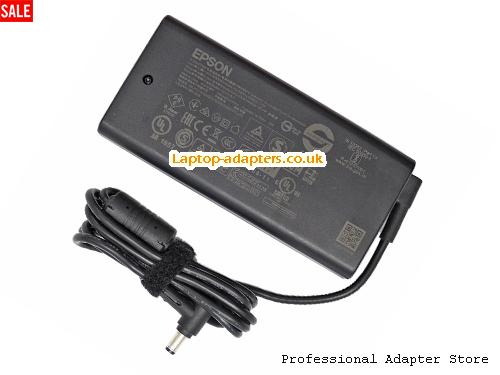  Image 1 for UK £21.54 Genuine Epson AD10370LF Ac Adapter 24v 5A 120W Slim Power Supply 