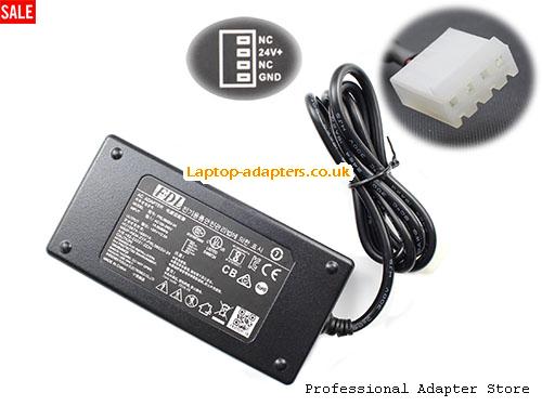  Image 1 for UK £19.78 Genuine FDL PRL0602U-24 Ac adapter Molex 4 Pin 24v 2.5A 60W Special 