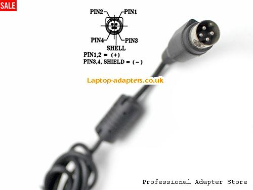  Image 5 for UK £14.00 Genuine FSP FSP035-DBCB1 AC Adapter 12v 2.9A 35W Round with 4 Pin 