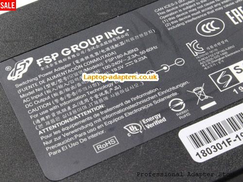 Image 4 for UK £28.70 Genuine FSP FSP180-AJBN3 Ac Adapter 19.5v 9.23A Power Supply Thin Style 