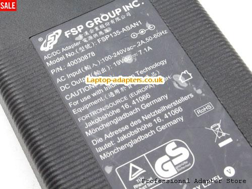  Image 4 for UK Out of stock! Genuine FSP135-ASAN1 Ac Adapter 19vdc 7..1A 40030878 Power Supply 
