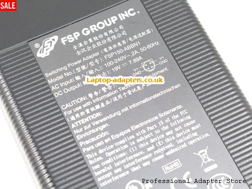  Image 3 for UK £26.82 FSP FSP150-ABBN1 19V 7.89A 4PIN Power Supply Charger 