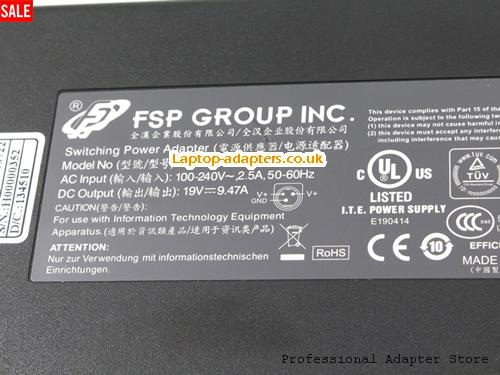  Image 3 for UK £40.29 FSP180-ABAN1 New Genuine FSP 19V 9.47A 3Pin Adapter 