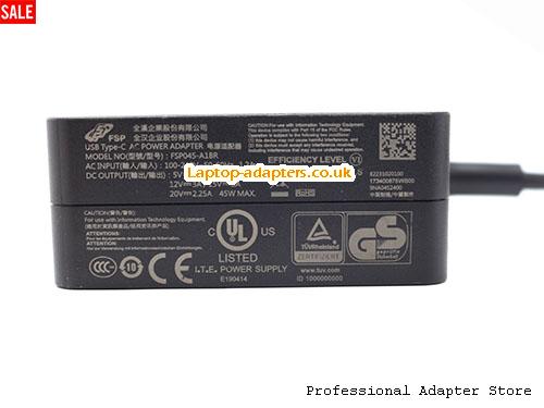  Image 3 for UK £20.56 Genuine FSP  FSP045-A1BR USB Type C AC Adapter 20v 2.25A 45W Max 