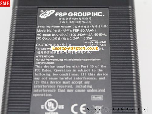  Image 4 for UK £32.17 FSP FSP150-AAAN1 AC Adapter 24V 6.25A 150W Power Supply 