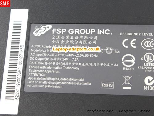  Image 4 for UK £53.97 FSP180-AXAN1 AC Adapter FSP 24V 7.5A 180W 4Pin Power supply 