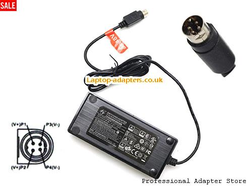  Image 1 for UK £15.87 Genuine FJ-SW20174801200 Switching Adapter 48v 1200mA 57.6W Power Supply 4 Pins 