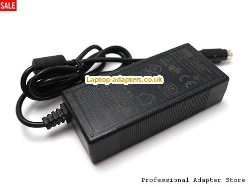  Image 2 for UK £23.40 Genuine GVE GM95-240400-F AC/DC/Adapter 24v 4.0A Power Supply Round with 4 Pins 