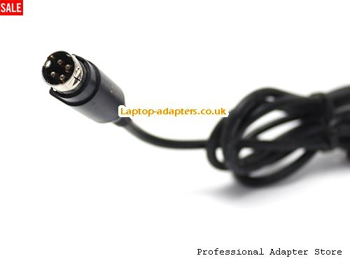  Image 5 for UK £23.40 Genuine GVE GM95-240400-F AC/DC/Adapter 24v 4.0A Power Supply Round with 4 Pins 