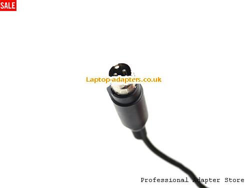  Image 5 for UK £24.68 Genuine GM130-2400500-F AC/DC Adapter for GVE 24v 5.0A Power Supply Round with 4 Pins 