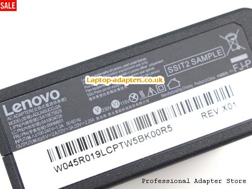  Image 4 for UK £28.70 New Genuine Lenovo Thinkpad X1 Tablet Type-C 20V 2.25A 45W Adapter 
