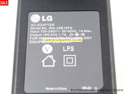  Image 2 for UK £16.84 Genuine EU LG ADS-40FSG-19 19032 AC Adapter 19v 1.7A 32W Power Supply 