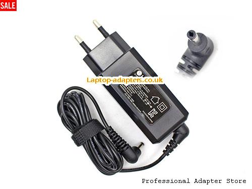  Image 1 for UK £16.85 Genuine Black EU Style LG EAY63070101 Ac Adapter ADS-40MSG-19 19040GPK 19V 2.1A Power Supply 