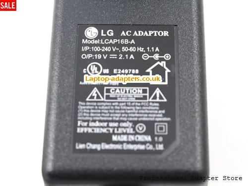  Image 3 for UK £14.67 Genuine US LG LCAP16B-K LCAP21C AC Adapter for 23M45VQ 24MP57VQ,Monitor 