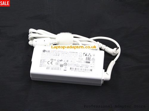  Image 1 for UK £24.68 New Genuine PA-1650-43 19V 3.42A 65W White Adapter for LG LCD Monitor 