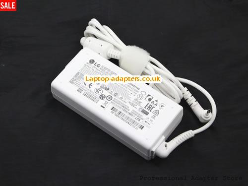  Image 2 for UK £24.68 New Genuine PA-1650-43 19V 3.42A 65W White Adapter for LG LCD Monitor 