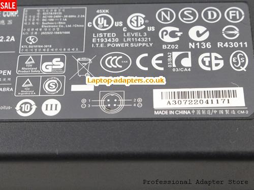  Image 3 for UK £26.64 Original  Genuine LISHIN PA-1131-07 0317A19135 AC Adapter for Intl retail EPOS system terminal 
