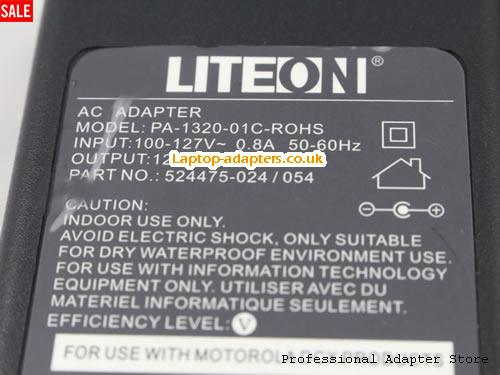  Image 3 for UK £17.92 Genuine Liteon PA-1320-01C-ROHS 524475-024 12V 2.67A Ac Adapter for Motorola DCX B29 