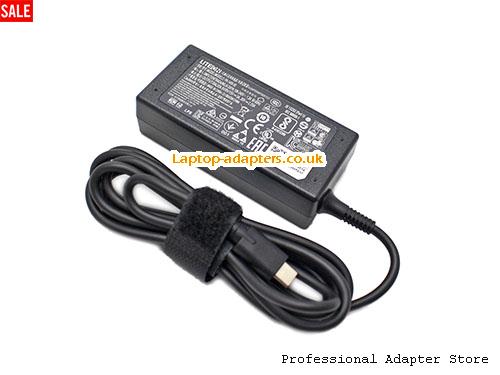  Image 2 for UK LITEON 20V 2.25A Type-C Ac Adapter for HP  SPECTRE 13  SPECTRE X360 13-W013DX Laptop -- LITEON20V2.25A45W-Type-C 
